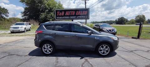 2015 Ford Escape for sale at T & G Auto Sales in Florence AL