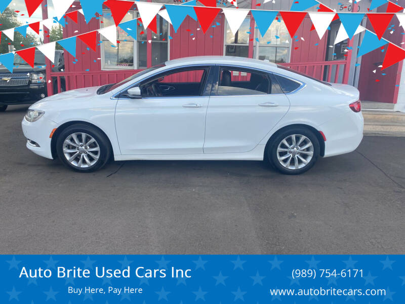 2015 Chrysler 200 for sale at Auto Brite Used Cars Inc in Saginaw MI