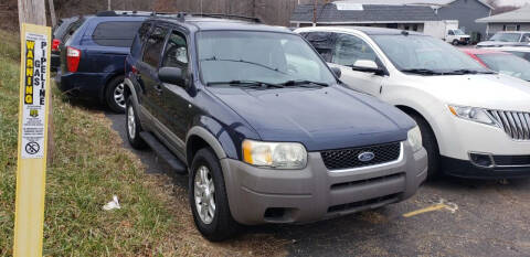 2002 Ford Escape for sale at MEDINA WHOLESALE LLC in Wadsworth OH