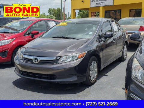 2012 Honda Civic for sale at Bond Auto Sales in Saint Petersburg FL