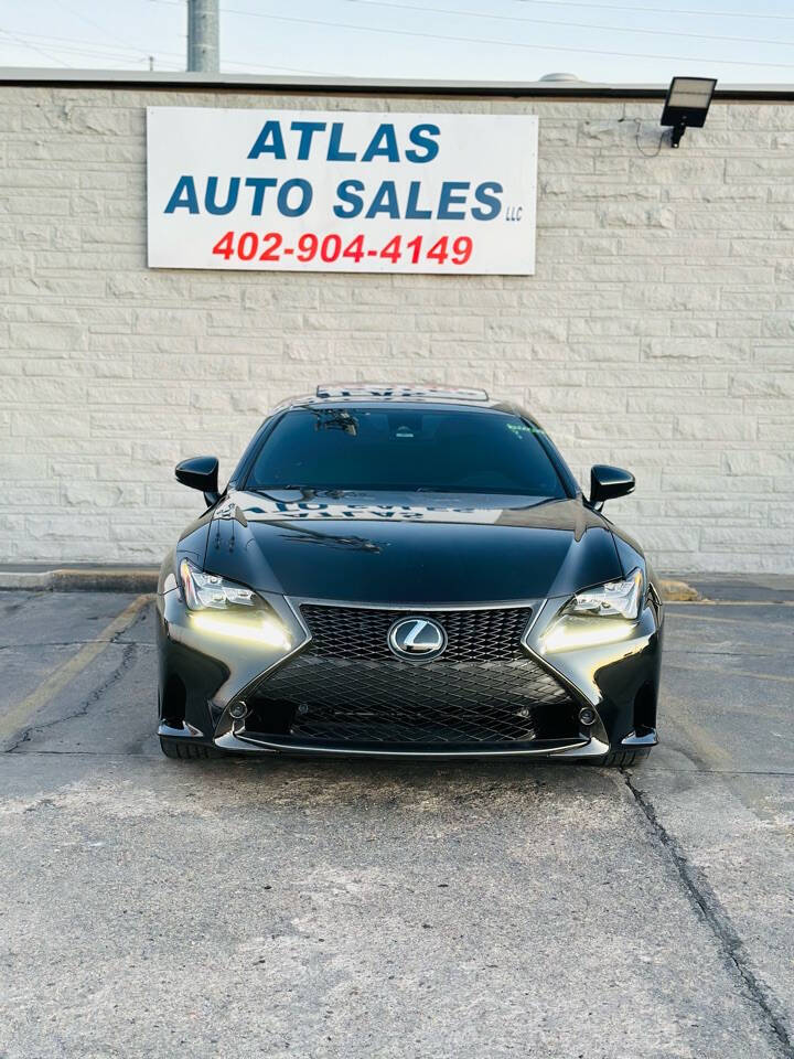 2018 Lexus RC 300 for sale at Atlas Auto Sales LLC in Lincoln, NE