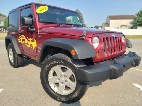 2012 Jeep Wrangler for sale at Sinclair Auto Inc. in Pendleton IN