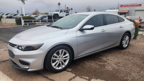 2017 Chevrolet Malibu for sale at JJ's Adobe Auto Inc in Casa Grande AZ