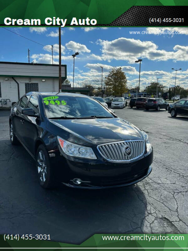 2011 Buick LaCrosse for sale at Cream City Auto in Milwaukee WI