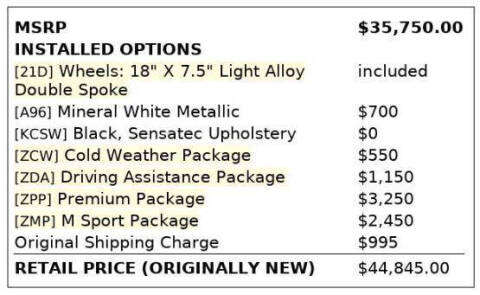2017 BMW X1 xDrive28i