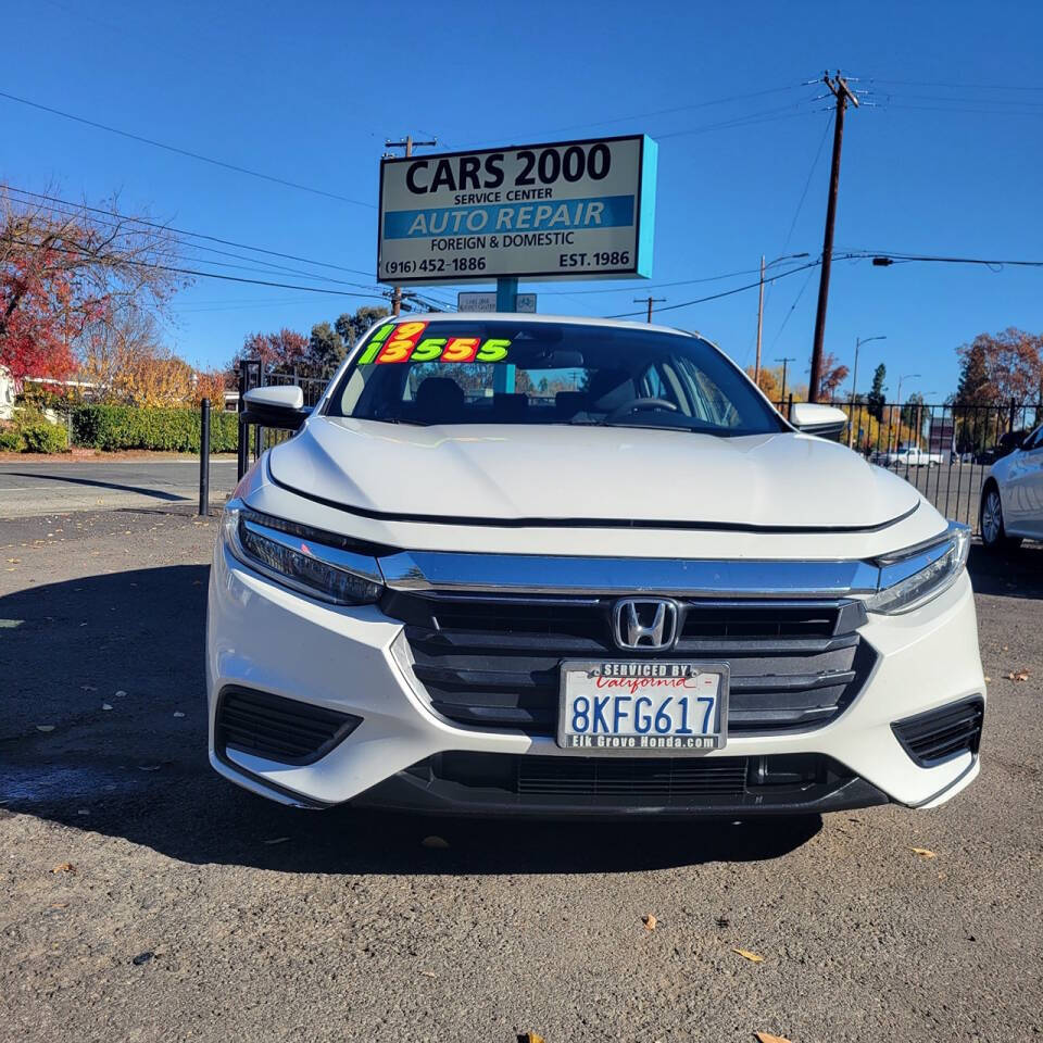 2019 Honda Insight for sale at CARS 2000 in Sacramento, CA