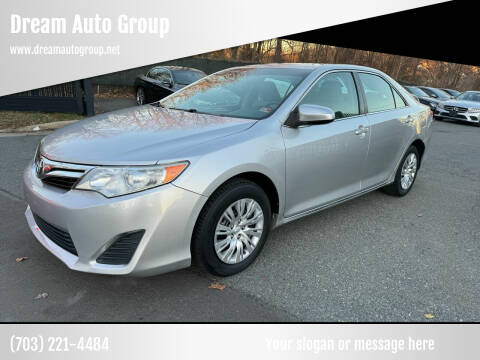 2013 Toyota Camry for sale at Dream Auto Group in Dumfries VA