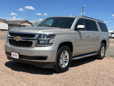 2015 Chevrolet Suburban for sale at Tony Peckham @ Korf Motors in Sterling CO