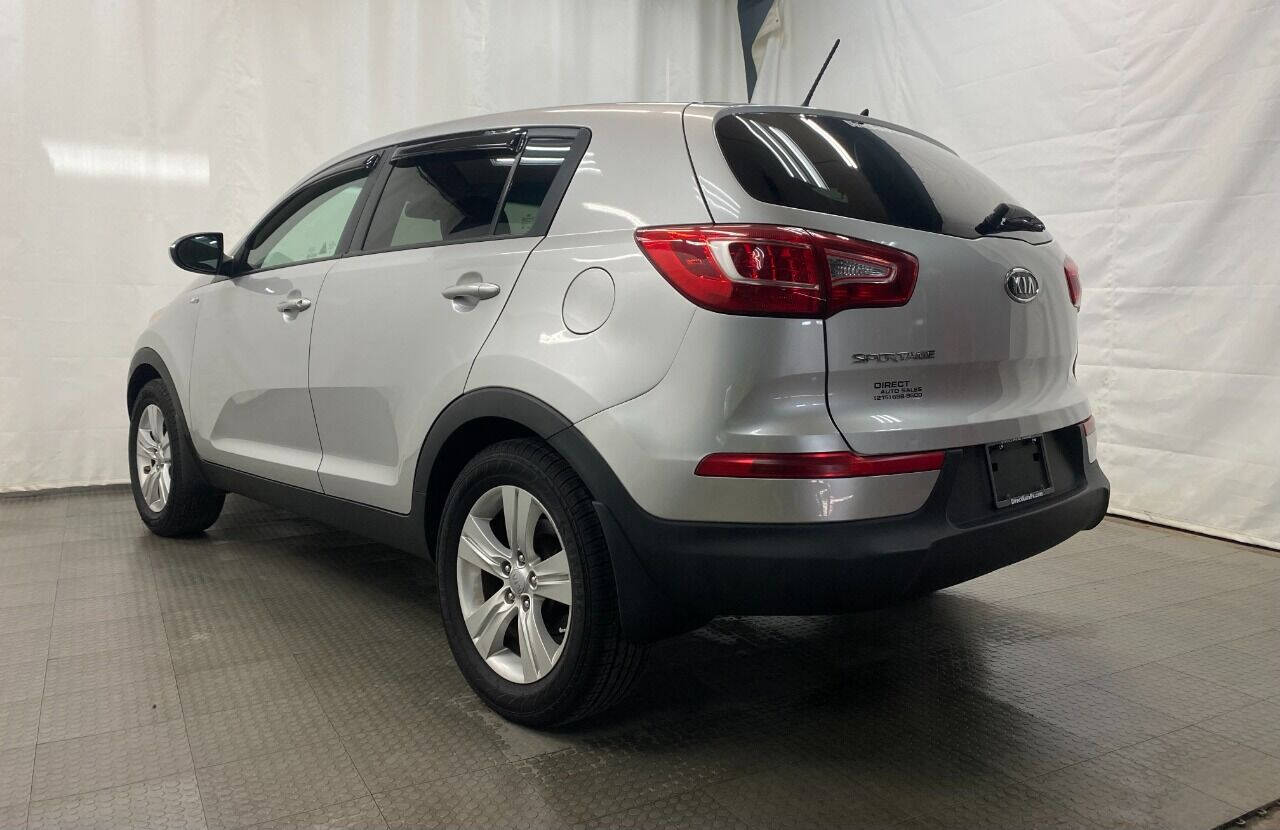 2012 Kia Sportage LX AWD 4dr SUV - Silver exterior view 6