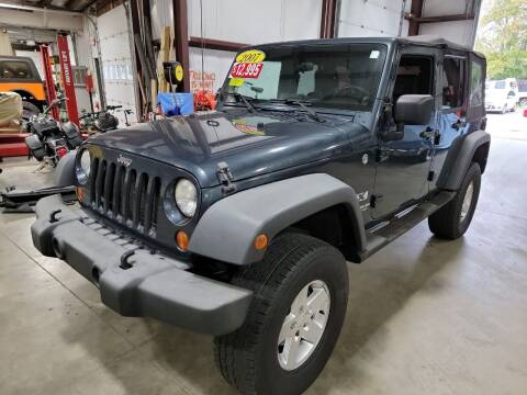 2007 Jeep Wrangler Unlimited for sale at Hometown Automotive Service & Sales in Holliston MA