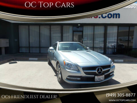 2013 Mercedes-Benz SLK for sale at OC Top Cars in Irvine CA
