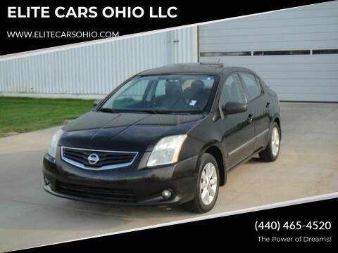 2012 Nissan Sentra for sale at ELITE CARS OHIO LLC in Solon OH