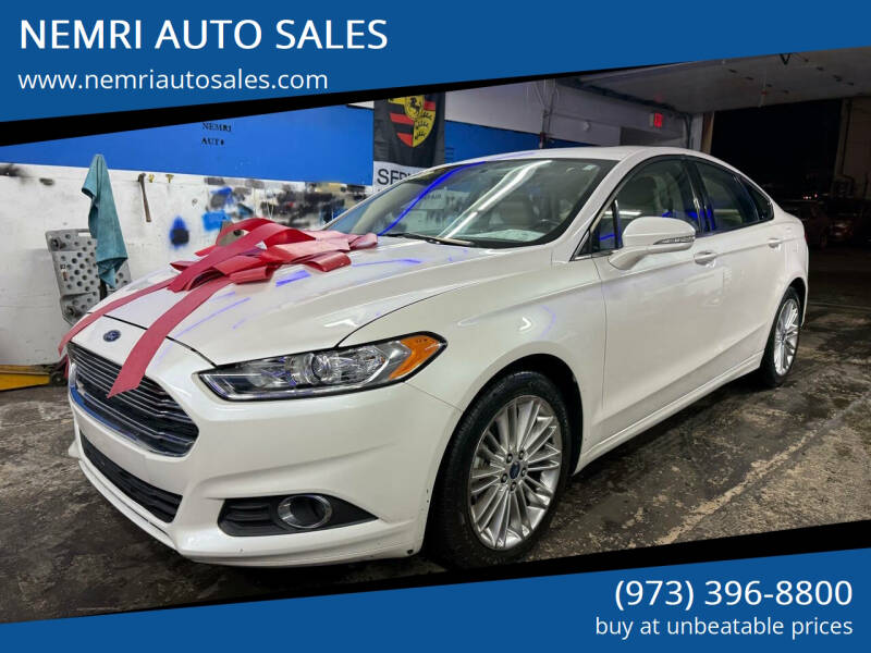 2016 Ford Fusion for sale at NEMRI AUTO SALES in Dover NJ