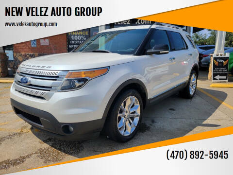 2015 Ford Explorer for sale at NEW VELEZ AUTO GROUP in Gainesville GA