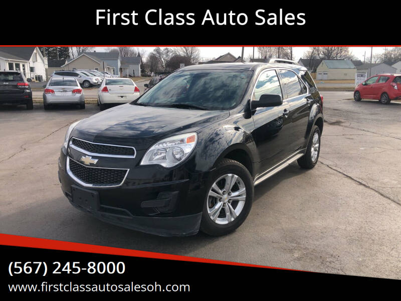 2014 Chevrolet Equinox for sale at First Class Auto Sales in Fostoria OH