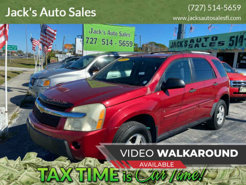 2006 Chevrolet Equinox for sale at Jack's Auto Sales in Port Richey FL