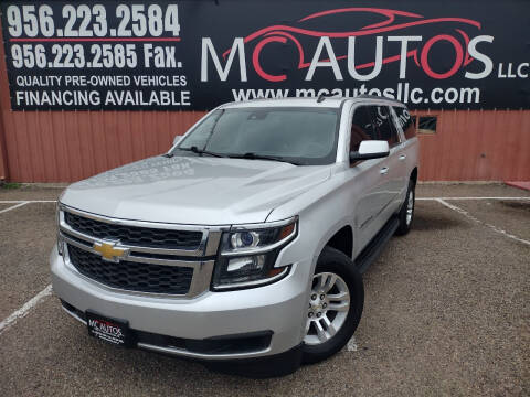 2015 Chevrolet Suburban for sale at MC Autos LLC in Pharr TX