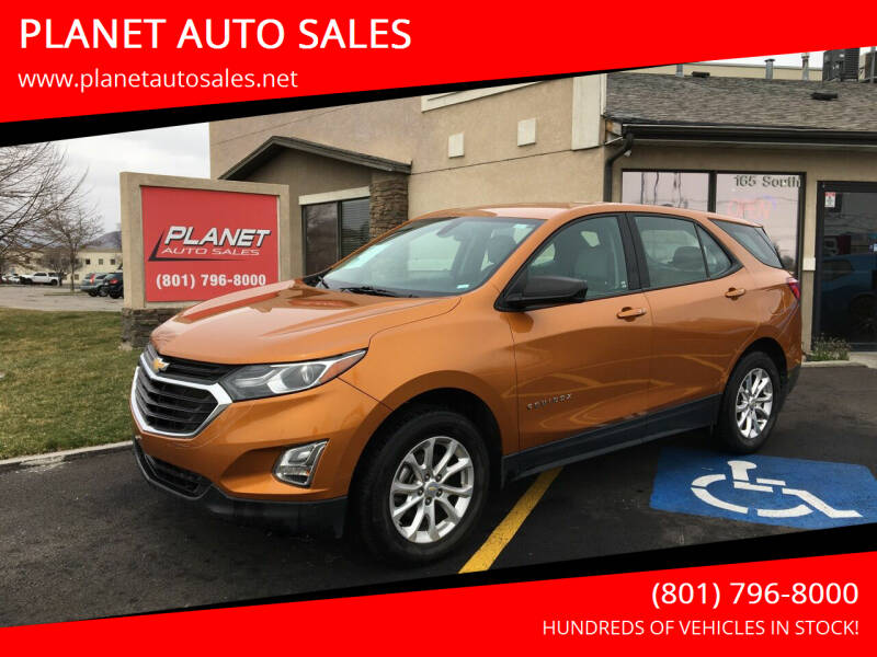 2018 Chevrolet Equinox for sale at PLANET AUTO SALES in Lindon UT