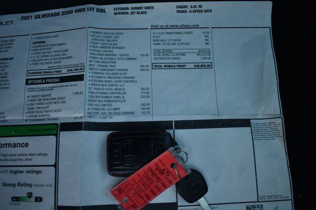 2021 Chevrolet Silverado 2500HD