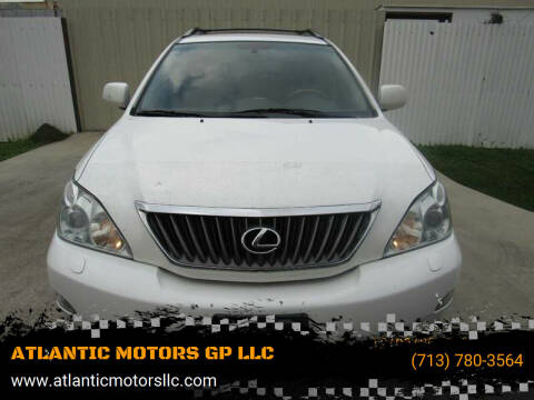 2009 Lexus RX 350 for sale at ATLANTIC MOTORS GP LLC in Houston TX