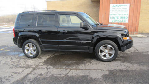 2013 Jeep Patriot for sale at LENTZ USED VEHICLES INC in Waldo WI