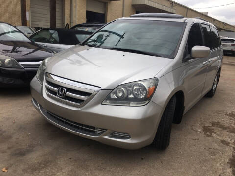 2007 Honda Odyssey for sale at TETCO AUTO SALES  / TETCO FUNDING in Dallas TX