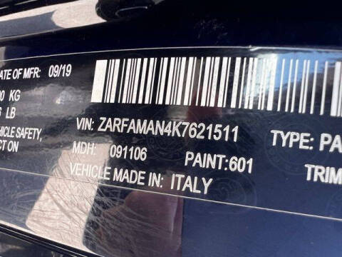 2019 Alfa Romeo Giulia