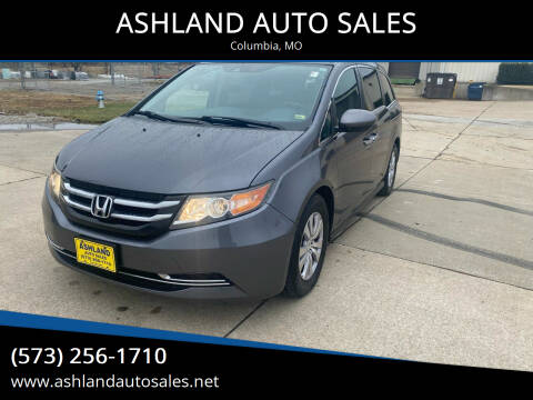 2016 Honda Odyssey for sale at ASHLAND AUTO SALES in Columbia MO