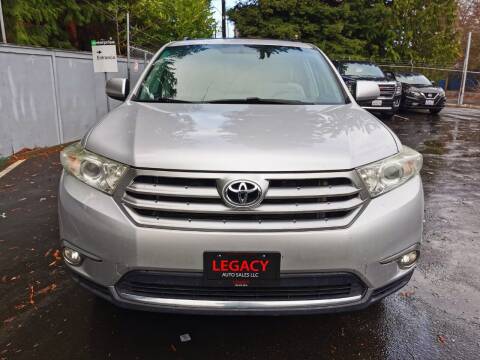 2012 Toyota Highlander for sale at Legacy Auto Sales LLC in Seattle WA