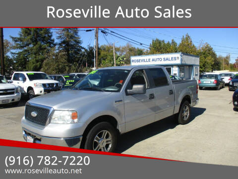 2008 Ford F-150 for sale at Roseville Auto Sales in Roseville CA