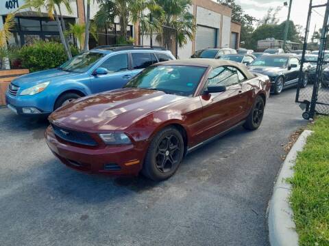 2012 Ford Mustang for sale at LAND & SEA BROKERS INC in Pompano Beach FL