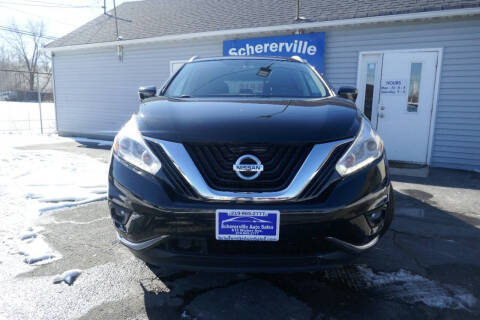 2017 Nissan Murano for sale at SCHERERVILLE AUTO SALES in Schererville IN