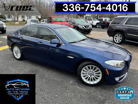 2012 BMW 5 Series for sale at Auto Network of the Triad in Walkertown NC