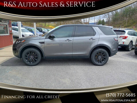 2019 Land Rover Discovery Sport for sale at R&S Auto Sales & SERVICE in Linden PA