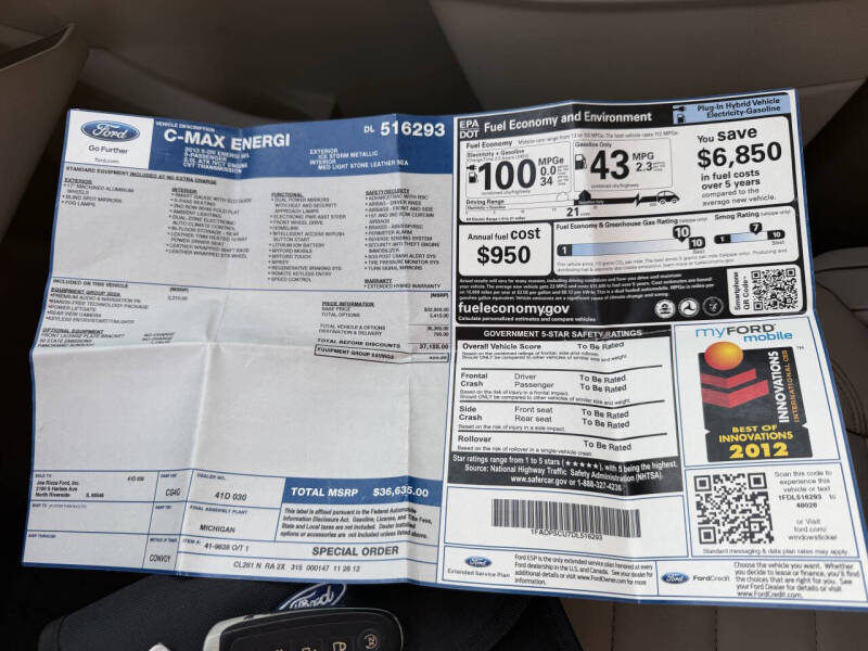 2013 Ford C-MAX Energi SEL