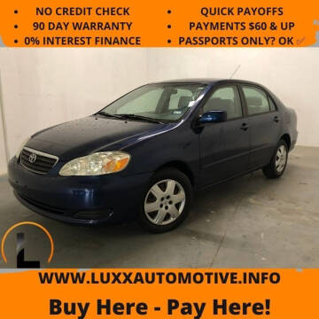 2007 Toyota Corolla for sale at Luxx Automotive LLC in Casselberry FL