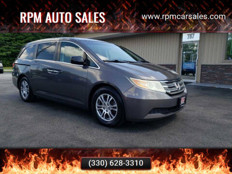 2011 Honda Odyssey for sale at RPM Auto Sales in Mogadore OH