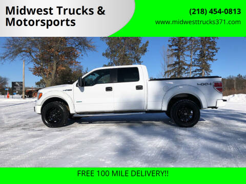 2014 Ford F-150 for sale at Midwest Trucks & Motorsports in Merrifield MN