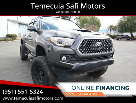 2017 Toyota Tacoma for sale at Temecula Safi Motors in Temecula CA