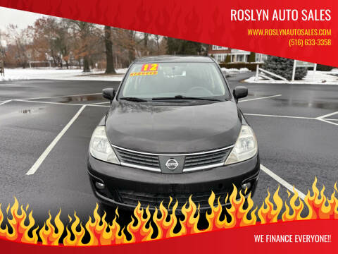 2012 Nissan Versa for sale at Roslyn Auto Sales in Roslyn Heights NY