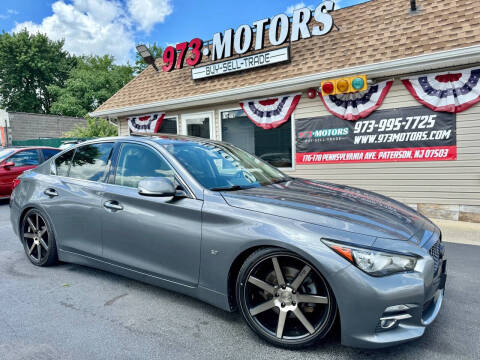 2015 Infiniti Q50 for sale at 973 MOTORS in Paterson NJ