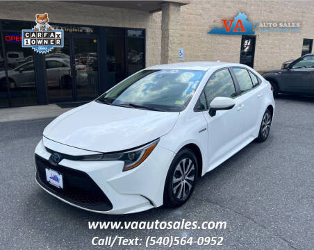 2020 Toyota Corolla Hybrid for sale at Va Auto Sales in Harrisonburg VA