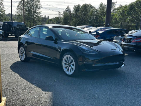 2022 Tesla Model 3 for sale at LKL Motors in Puyallup WA