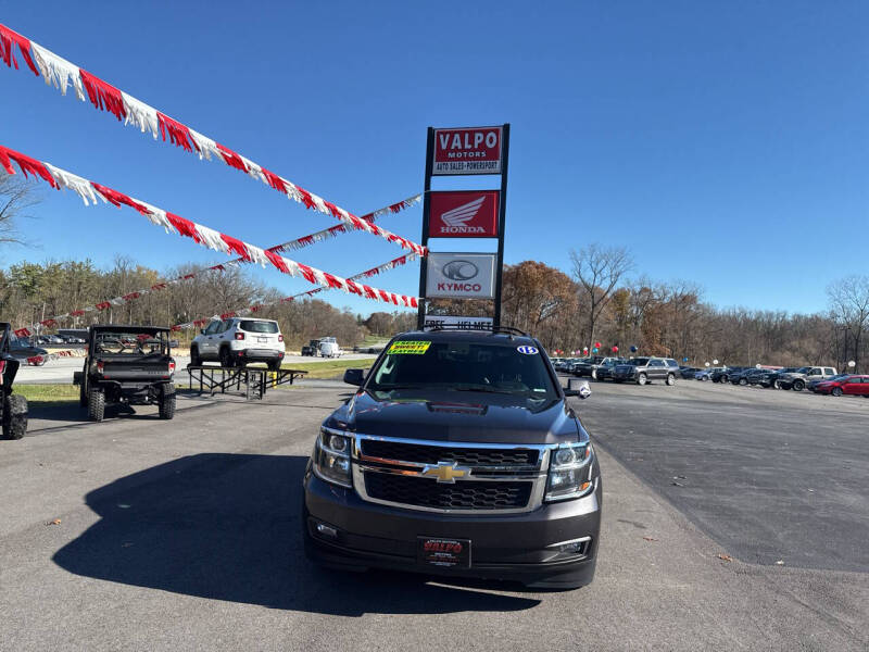 Used 2015 Chevrolet Tahoe LT with VIN 1GNSKBKC4FR128730 for sale in Valparaiso, IN