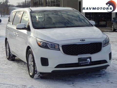 2017 Kia Sedona for sale at RAVMOTORS - CRYSTAL in Crystal MN