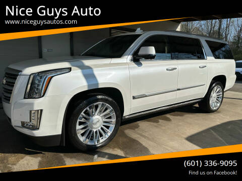 2016 Cadillac Escalade ESV for sale at Nice Guys Auto in Hattiesburg MS