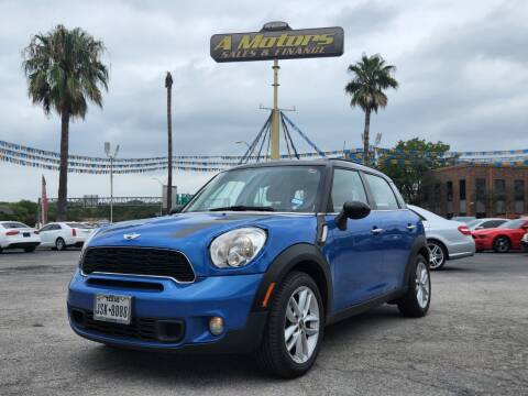 2014 MINI Countryman for sale at A MOTORS SALES AND FINANCE - 5630 San Pedro Ave in San Antonio TX