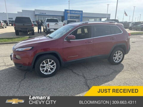 2015 Jeep Cherokee for sale at Leman's Chevy City in Bloomington IL