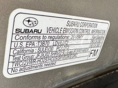2018 Subaru Outback 2.5i Limited