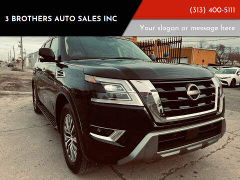 2021 Nissan Armada for sale at 3 Brothers Auto Sales Inc in Detroit MI